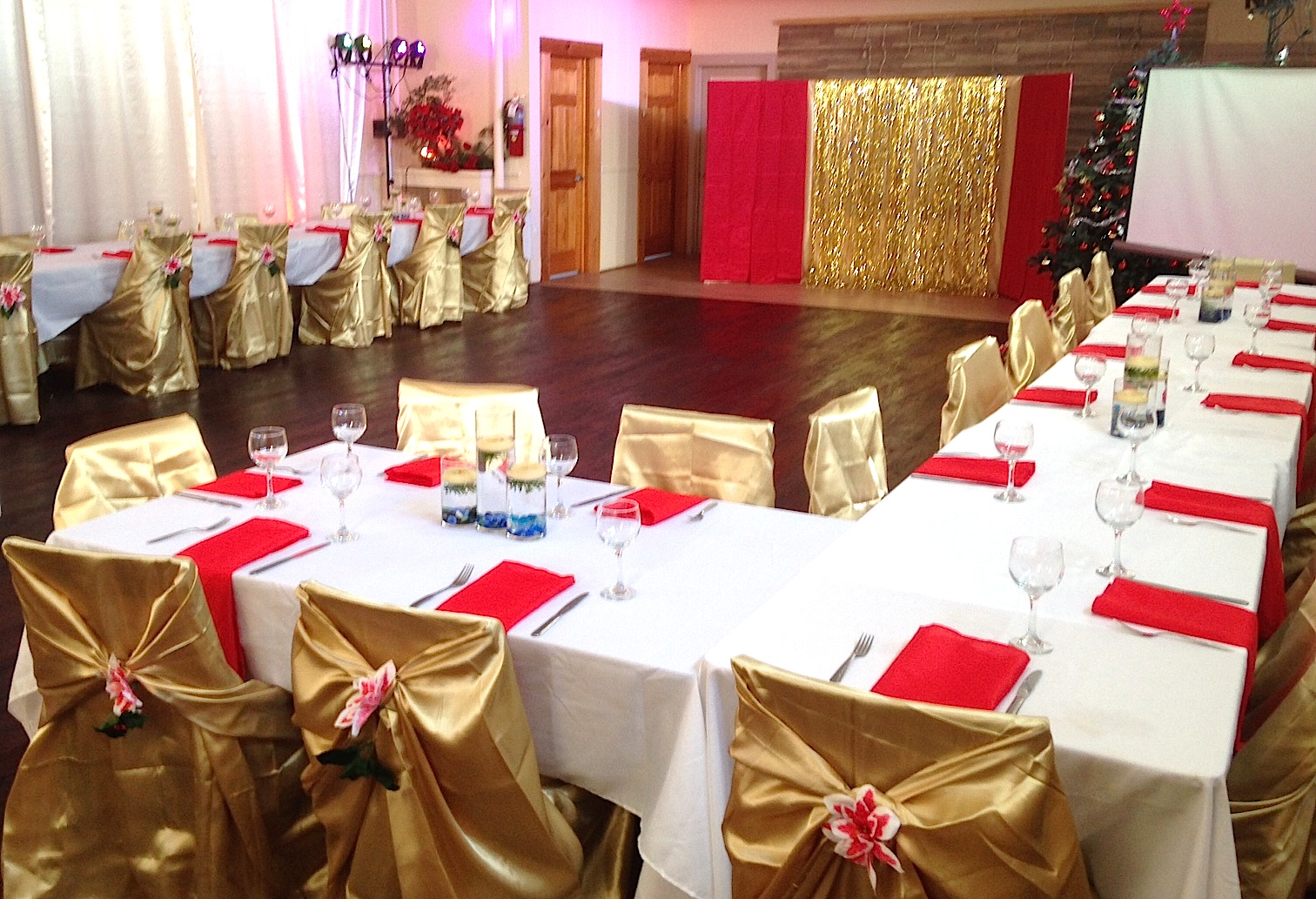 banquet hall new year party